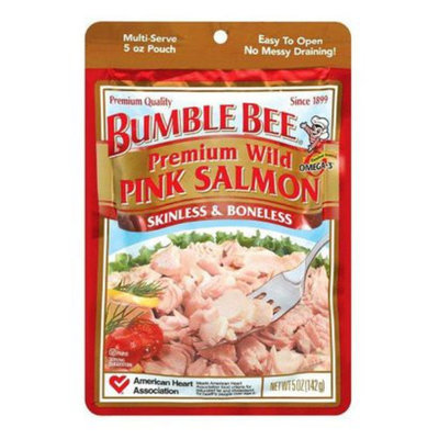 Bumble Bee Skinless & Boneless Premium Wild Pink Salmon 5-oz.
