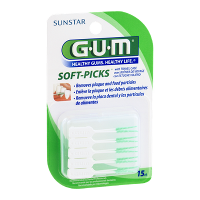 GUM Soft-Picks - 15 CT