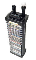 LevelUp PlayStation Edge Controller and Game Storage Tower - Black