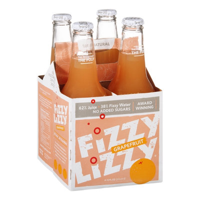Fizzy Lizzy 100% Natural Grapefruit - 4 PK