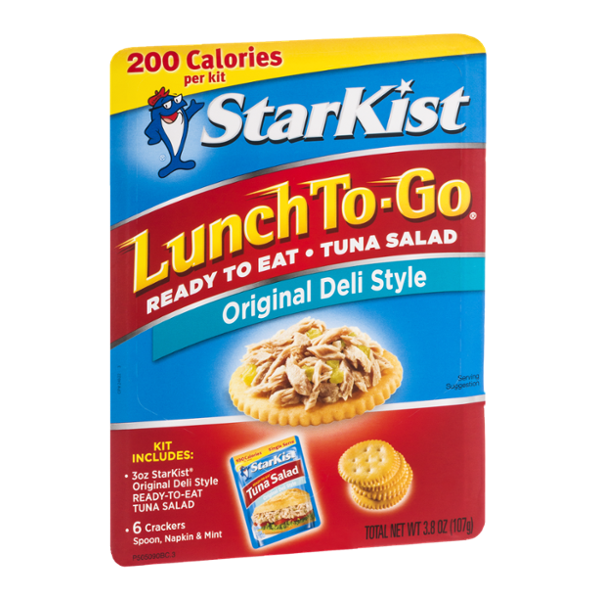 StarKist Lunch To-Go Ready To Eat - Tuna Salad Original Deli Style