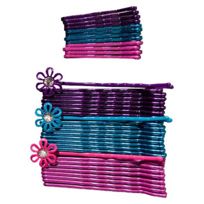 Gimme Clips Gimme Basics Bobby Pins - Bright Purple/Blue/Pink (36 Count)