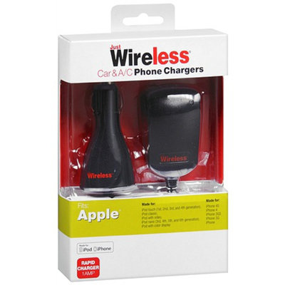 Just Wireless Car/Home Charger for iPhone/iPod