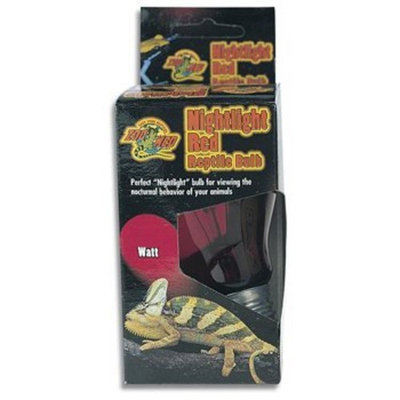 Zoo Med Nightlight Red Reptile Bulb 15 Watts
