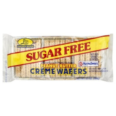 Golden Batch Sugar Free Peanut Butter Wafers, 5.5-Ounce (Pack of 12)