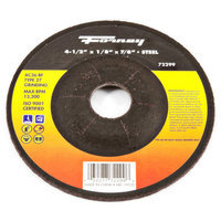 Forney 72299 Grinding Wheel Type 27 Steel Flex with 7/8-Inch Arbor AC36-BF 4-1/2-Inch-by-1/8-Inch