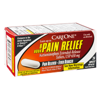 CareOne 8 Hour Pain Relief Pain Reliever-Fever Reducer - 24 CT