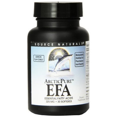 Source Naturals Arcticpure Pro EFA 325 Mg (Lemon), 30-Count