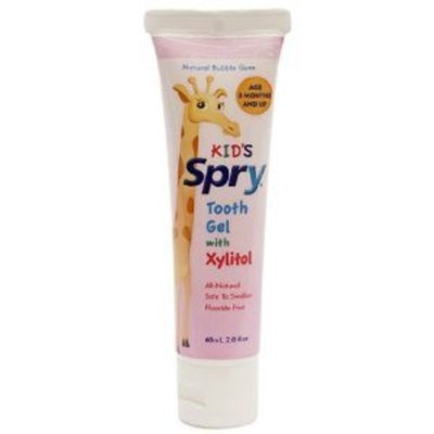 XLEAR Kids's Spry Tooth Gel with Natural Xylitol, Bubblegum