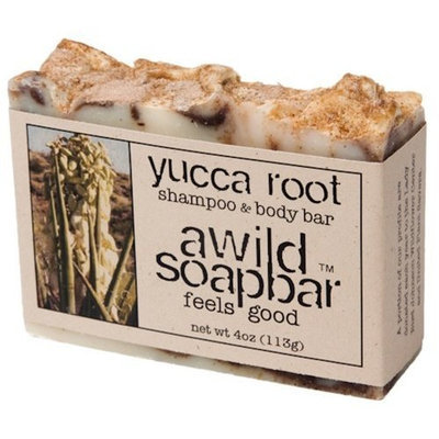 A Wild Soap Bar Organic Shampoo and Body Bar, Yucca Root, 3.5 Ounce