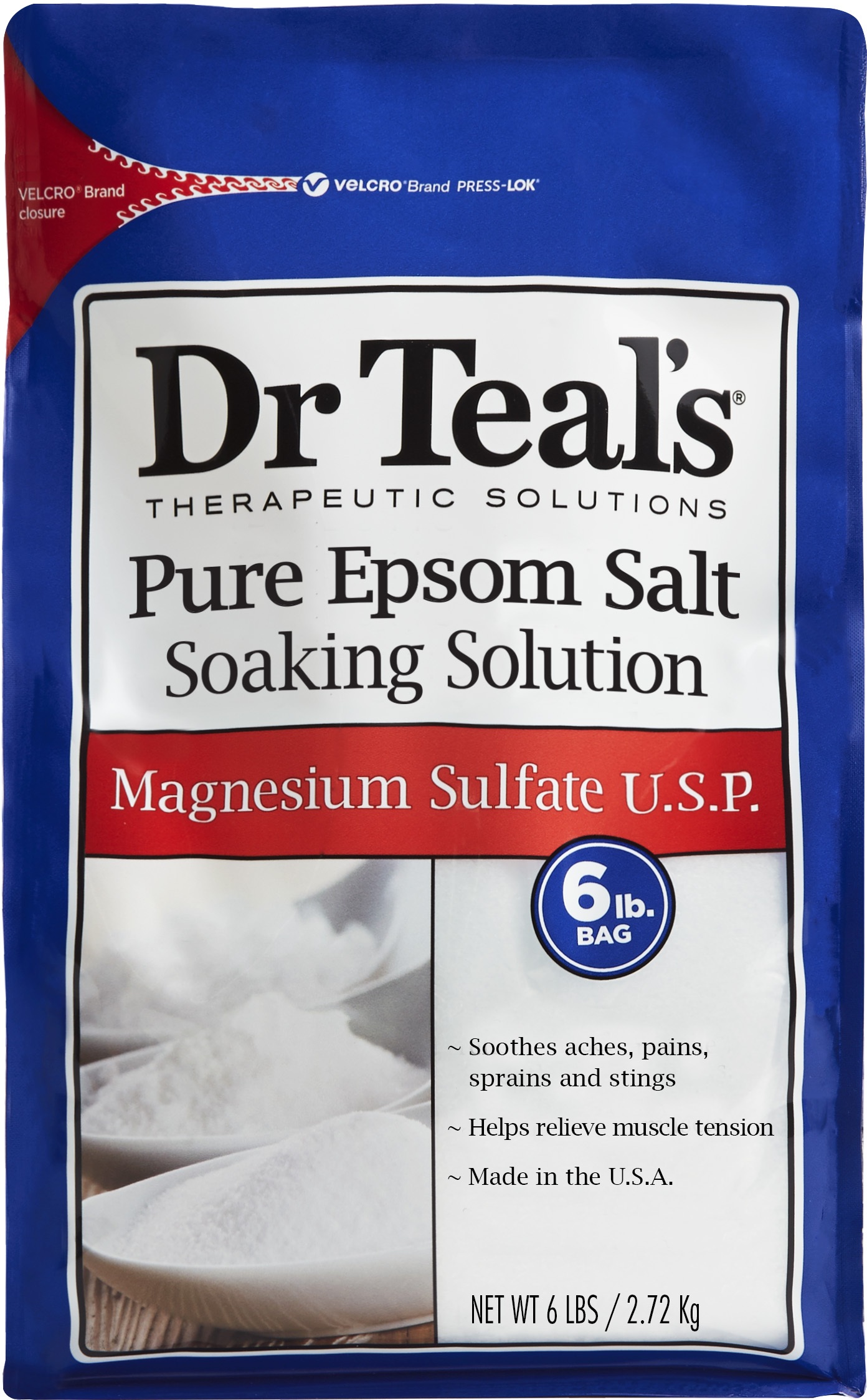 Dr.Teal's® Pure Epsom Salt Magnesium Sulfate U.S.P. Soaking Solution