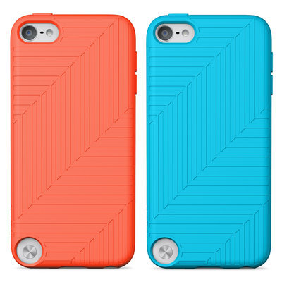 Belkin Flex Case for iPod touch(r) 5G (2-Pack, Orange/Blue)