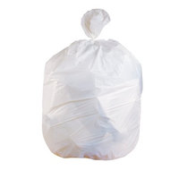 JAGUAR PLASTICS Cub Commercial Low-Density Can Liners 30-Gallon in White
