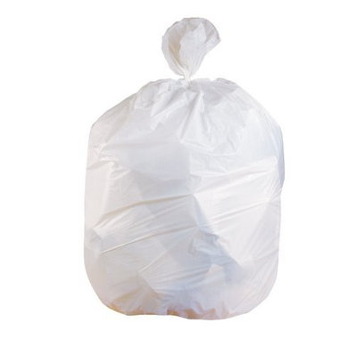 JAGUAR PLASTICS Cub Commercial Low-Density Can Liners 30-Gallon in White