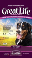 Great Life Buffalo Dry Dog Food 8 lb.
