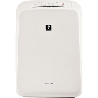 Sharp - Console Air Purifier - White