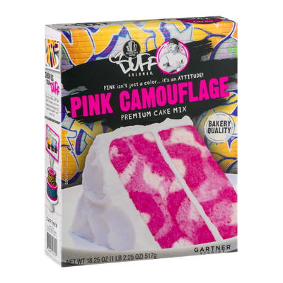 Duff Goldman Pink Camouflage Premium Cake Mix