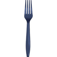 Creative Converting Plastic Forks Navy Blue Pkg/50