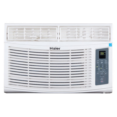 Haier America Trading Llc Energy Star 8,000 BTU 115V Window-Mounted Air Conditioner with MagnaClik Remote with Braille