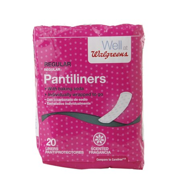 Walgreens Panty Liners
