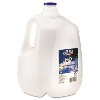 Office Snax Bottled Spring Water Gallon 3 Bottles/Carton