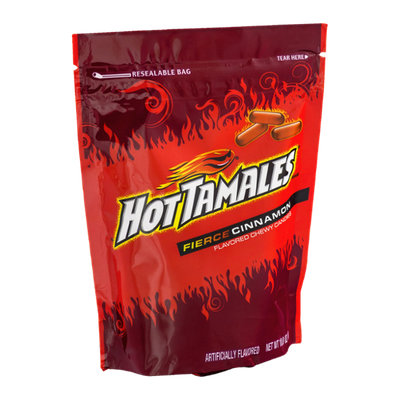 Hot Tamales Fierce Cinnamon Flavored Candies