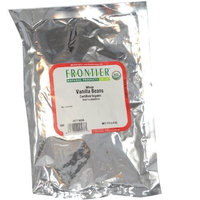 Frontier Bulk Vanilla Bourbon Beans Whole, CERTIFIED ORGANIC, 1/4 lb. package