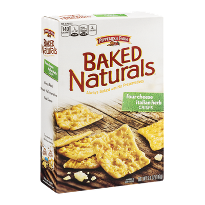 Pepperidge Farm® Baked Naturals Crisps Four Cheese Italian Herb