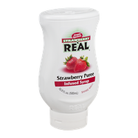 Strawberry Re'al Infused Syrup Strawberry Puree