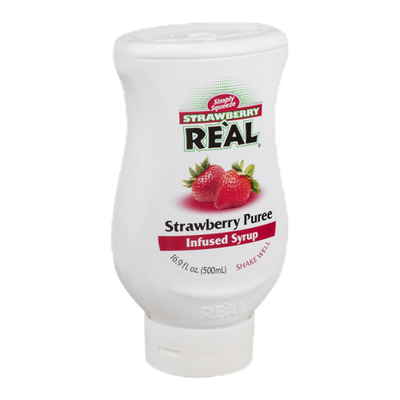 Strawberry Re'al Infused Syrup Strawberry Puree