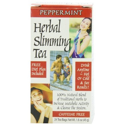 21st Century Slimming Tea, Peppermint, 24 Count