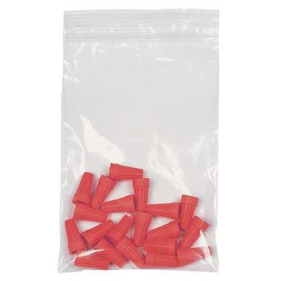 Value Brand F20612 Reclosable Bag, 12 In. L, 6 In. W, PK 1000