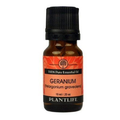 Plantlife Geranium (Pelargonium Graveolens) - Aromatherapy Grade 100% Pure Essential Oil