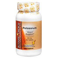Botanic Choice Potassium 99 mg Dietary Supplement Tablets