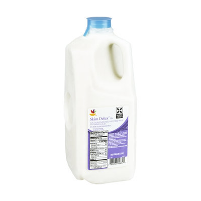 Ahold Slim Delux Calcium Enriched Fat Free Milk