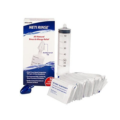 Acu-Life Health Enterprises Neti Rinse Sinus and Allergy Relief, 50 Count