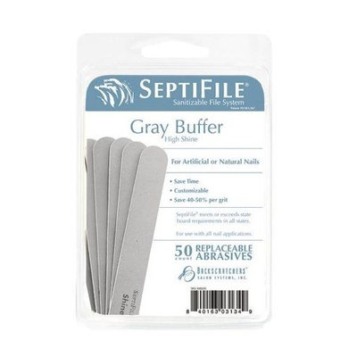 BackScratchers Septifile Buffer Gray 50-Count