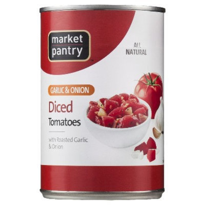 market pantry Market Pantry Diced Tomatoes with Roasted Garlic & Onion - 14.5 oz.