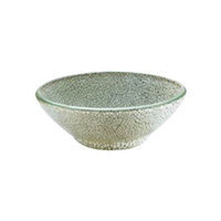 Arctic Round Sliver Tempered glass Vessel Sink With Pop up and Mounting ring