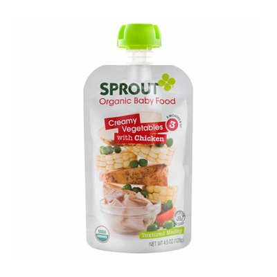 Sprout Creamy Vegetables with Chicken Organic Baby Food