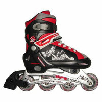 Mongoose In-Line Boys Skates - Black/Red (S)