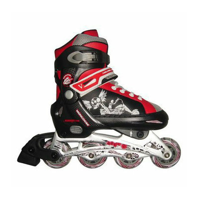 Mongoose In-Line Boys Skates - Black/Red (S)