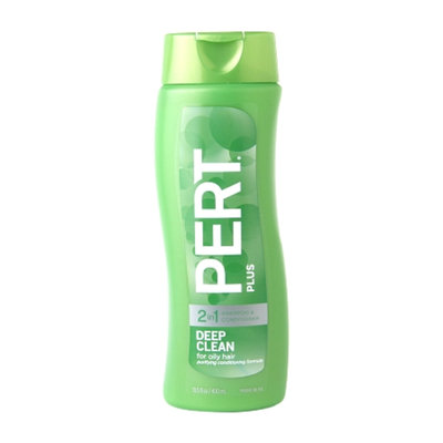 Pert Plus 2 in 1 Shampoo & Conditioner Deep Clean, 13.5 fl oz