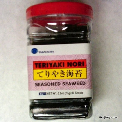 Takaokaya - Teriyaki Nori - Seasoned Seaweed (80 Sheets)