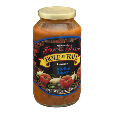 Frank Gallo Hole in the Wall Gourmet Vodka Sauce