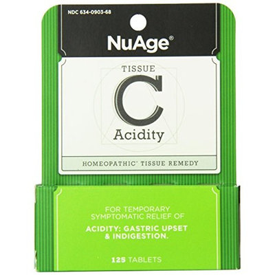 Hylands Homeopathic Hyland's NuAge Tissue Salts C Acidity Remedy, 125 Count