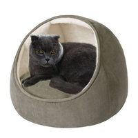JLA Pets Hooded Snuggler Cat Bed