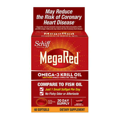 MegaRed Omega-3 Krill Oil Softgels