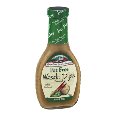 Maple Grove Farms of Vermont Fat Free Dressing Wasabi Dijon