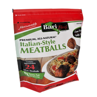 Bari Beef Premium All Natural Italian-Style Meatballs